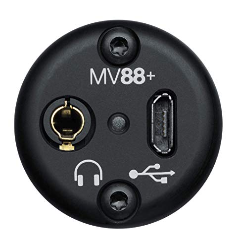 Shure Paquete de vídeo portátil con Cascos SE215 y Kit de vídeo MV88+ con micrófono estéreo Condensador Digital