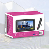 ELRO CZ40RIPS - Cámara de Seguridad inalámbrica Full HD 1080p Full HD con Pantalla de 7" y aplicación
