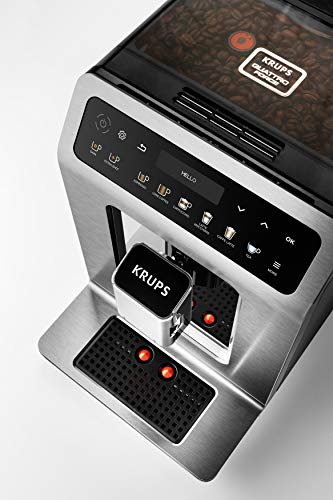 Krups Evidence Plus - Cafetera automática Cafetera automática Titanio-metalizado