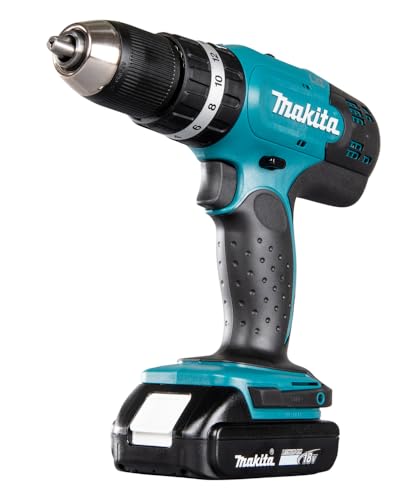 Makita DHP453RFE Taladro Percusión Batería 18V LXT 13mm 42 Nm 2x3.0Ah MAKPAC