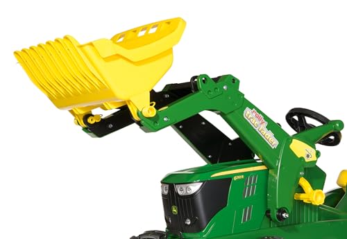 Rolly Toys 61 110 2 Rollyfarmtrac John Deere 6210 R - Tractor de pedales (con pala y ruedas ligeras) , color/modelo surtido