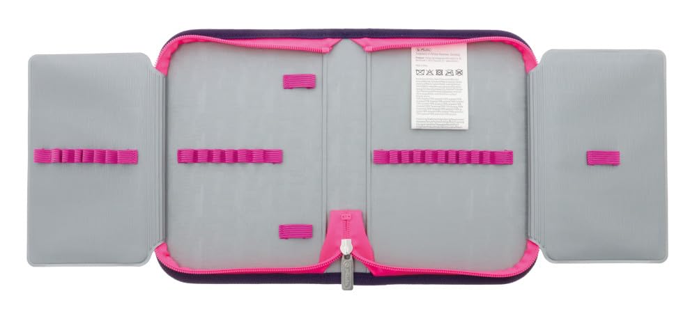 Herlitz Loop Plus Mochila Escolar, Niñas, Morado, 37 x 31 x 22 cm
