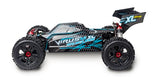 Carson 500409081 1:8 Virus 4.2 XL 100% RTR Negro/Turquesa - Coche teledirigido, Velocidad hasta 80 km/h, Modelo 100% RTR, Incluye Mando a Distancia