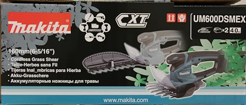Makita um600dsmex batería de hierba/arreglasetos 10,8 V/4,0 AH, 2 baterías con cargador