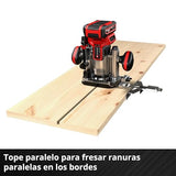 Einhell Professional Fresa superior con batería TP-RO 18 Li BL-Solo Power X-Change (18 V, altura de carrera 35 mm, motor sin escobillas, incl. tope paralelo, sin batería ni cargador)