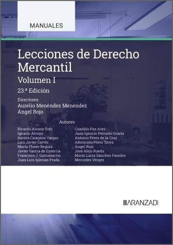 Lecciones de Derecho Mercantil (Volumen I) (Manuales Universitarios)