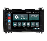 Radio de Coche para Mercedes classe A/B Android GPS Bluetooth WiFi USB Dab+ Touchscreen 9" 8core Carplay AndroidAuto