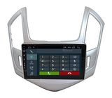 Radio de Coche para Chevrolet Cruze después 2013 Plata Android GPS Bluetooth WiFi USB Dab+ Touchscreen 9" 4core Carplay AndroidAuto