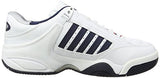 K-Swiss Defier Rs - Zapatillas de tenis Hombre, color blanco - white (white/dressblue/fieryred 164), talla 46 EU