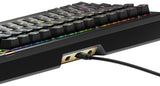 Glorious Gaming GMMK 3 Pro HE: Teclado de Respuesta rápida, Hall Effect, Carcasa de Aluminio, sondeo 8K, switches magnéticos y Hot Swap MX, Juntas modulares, TKL 75%, QWERTY inglés - Negro