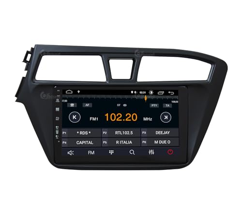 Radio de Coche para Hyundai I20 2015-2018 Android GPS Bluetooth WiFi USB Dab+ Touchscreen 9" 4core Carplay AndroidAuto