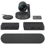 Logitech Rally Sistema de Video Conferencia Group Video conferencing System 10 Personas(s) Ethernet - Sistema de videoconferencia (4K Ultra HD, 15x, 720p,1080p,1440p, 60 pps, 4,5 m, -27 dB)