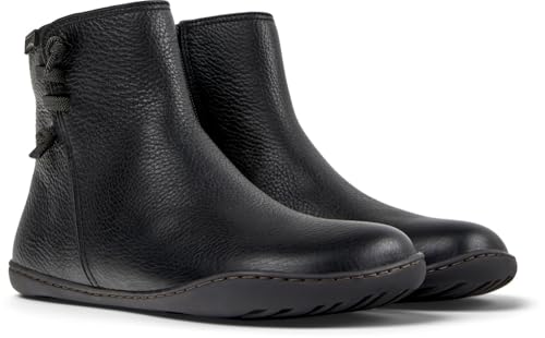 Camper Peu Cami K400676, Bota de Tobillo Mujer, Negro 004, 40 EU