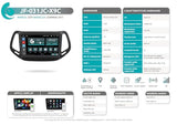 Radio de Coche para Jeep Compass Android GPS Bluetooth WiFi USB Dab+ Touchscreen 10" 8core Carplay AndroidAuto