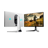 Alienware AW2723DF 27" QHD (2560x1440) Monitor Gaming, 280Hz (OC), Fast IPS, 1ms, AMD FreeSync Premium Pro, NVIDIA G-SYNC Compatible, 95% DCI-P3, HDR, DisplayPort, 2x HDMI, 5x USB, 3 Años de Garantía
