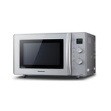 Panasonic NN-CD575 - Microondas Horno con Grill Combinado Slim (1000 W, 27 L, 6 niveles, Inverter, Grill 1300 W, 100-220ºC, 11 modos, plato giratorio 340 mm) Plata