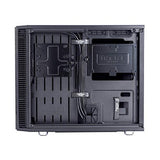Fractal Design Nano S Window , Mini Tower Computer Case , ITX , Optimized for High Airflow and Silent Computing with ModuVent Technology ,2x Fractal Design Dynamic X2 GP,14 Fans included ,Black Window