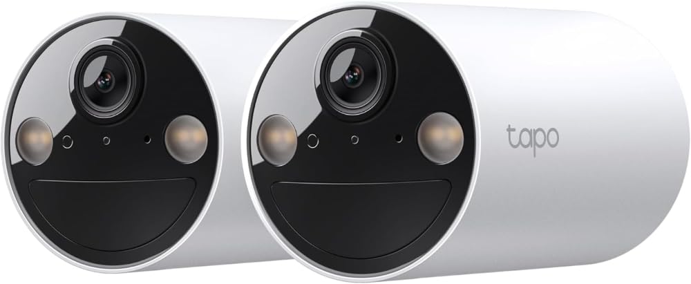 Tapo C410 2K (3MP) Cámara de vigilancia WiFi Exterior inalámbrica batería 2, duración de 180 días, detección Persona, visión Nocturna en Color, IP65 Impermeable, no Requiere concentrador