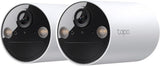 Tapo C410 2K (3MP) Cámara de vigilancia WiFi Exterior inalámbrica batería 2, duración de 180 días, detección Persona, visión Nocturna en Color, IP65 Impermeable, no Requiere concentrador