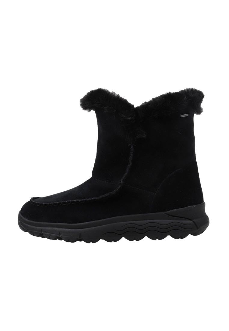 Geox D Spherica 4x4 B ABX, Bota de Tobillo, Black, 41 EU