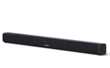 Sharp HT-SB110 Barra de Sonido, Cine en Casa, Bluetooth, HDMI, ARC/CEC, Potencia Máxima Total de Salida 90 W, Control Remoto, 80 cm, Color Negro
