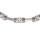 Emporio Armani Pulsera para hombre de acero inoxidable o de cuentas con cierre de langosta