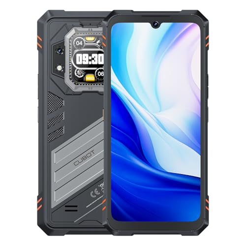 Cubot Kingkong Star 2 - Smartphone de 6.72" FHD+, 24GB (12GB+12GB) RAM y 256GB ROM, Cámara Triple 100 MP + Macro 5 MP, Batería 5100mAh, Android 14, Procesador MediaTek Dimensity 8200, Color Negro