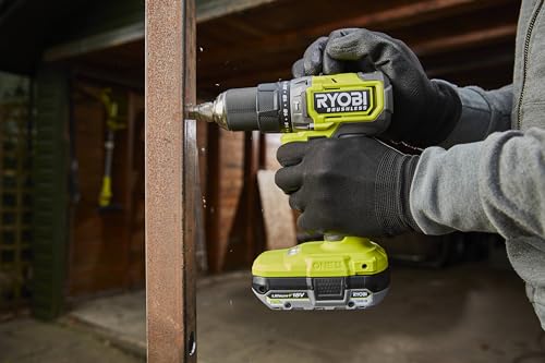 Taladro Ryobi 18v RPD18bL1-2C20S con 2 pilas 2ah y cargador rápido