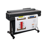 HP DesignJet T650 de 91 cm (5HB10D), Impresora de Gran Formato, Plotter, Estándar A4-A0, 82 Impresiones A1/h, Wi-Fi, Ethernet, USB, 2400x1200 dpi, Metal Reciclado, Garantía de 2 Años, HP Click, Negro