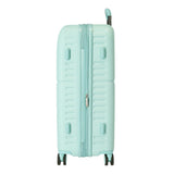 Pepe Jeans Chest Maleta mediana azul 48x70x28 cms Rígida ABS Cierre TSA integrado 79L 3,22 kgs 9 Ruedas dobles