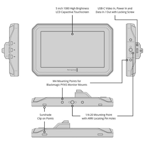 Blackmagic Design Pyxis Monitor EVF Kit