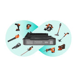 Black+Decker BDPSE1815P Aspirador de Escoba sin Cable Power Series Extreme 18V con Batería Litio 1.5Ah Especial Mascotas