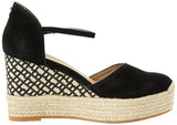BOSS Madeira_Wedge_sdcveb, Sandalia Mujer, Negro1, 42 EU