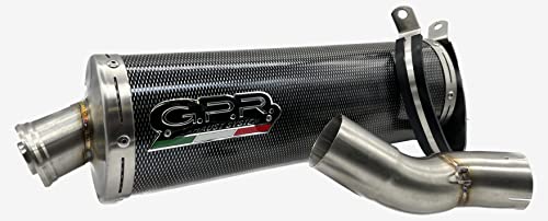 GPR Escape Yamaha Yzf 1000 R1 2004/06 Par de Escapes Homologados GPR Classic Poppy