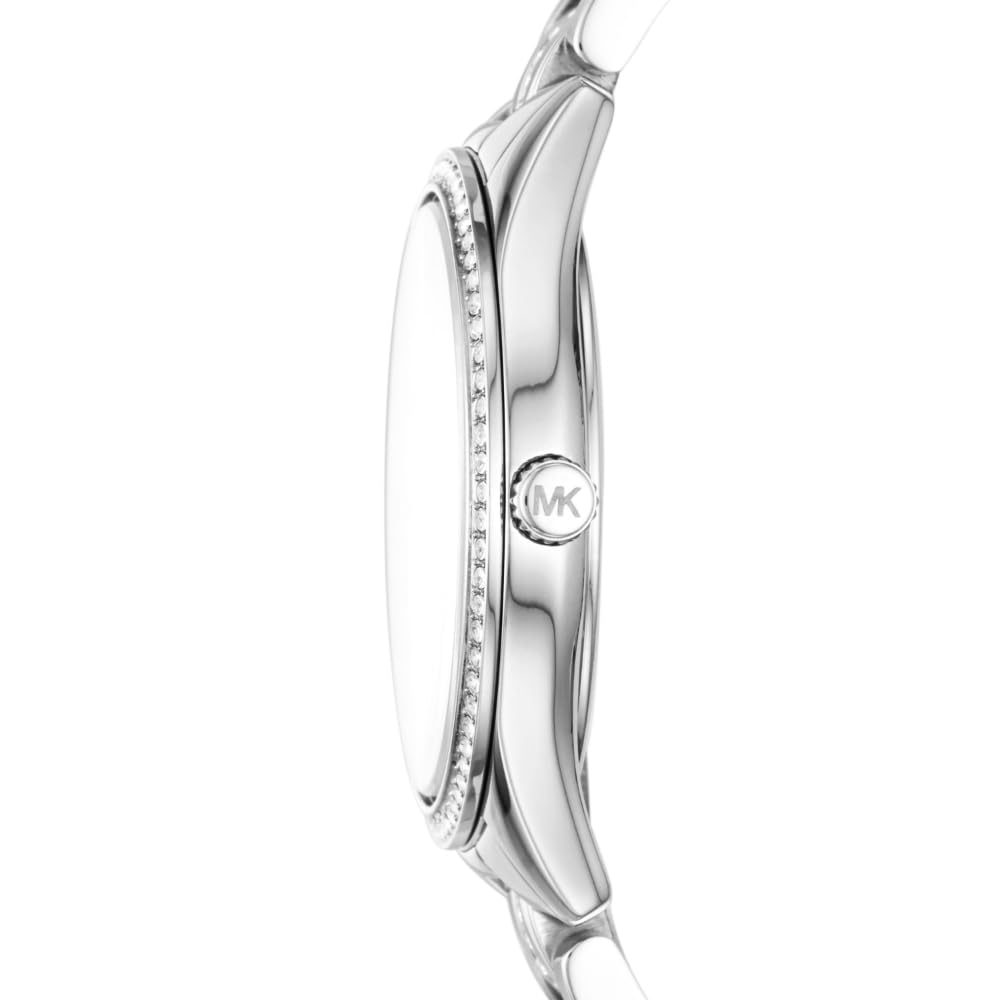 Michael Kors - Reloj para Dama de Acero Inoxidable Plateado Lauryn MK3900