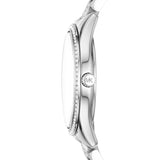 Michael Kors - Reloj para Dama de Acero Inoxidable Plateado Lauryn MK3900