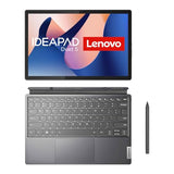 Lenovo IdeaPad Duet 5i - Tableta 2 en 1, Pantalla táctil de 12,4 Pulgadas, 2,5 K, Intel Core i5-1335U, 16 GB de RAM, SSD de 512 GB, gráficos Intel Iris Xe, Win11, QWERTZ, Gris, Incluye Digital