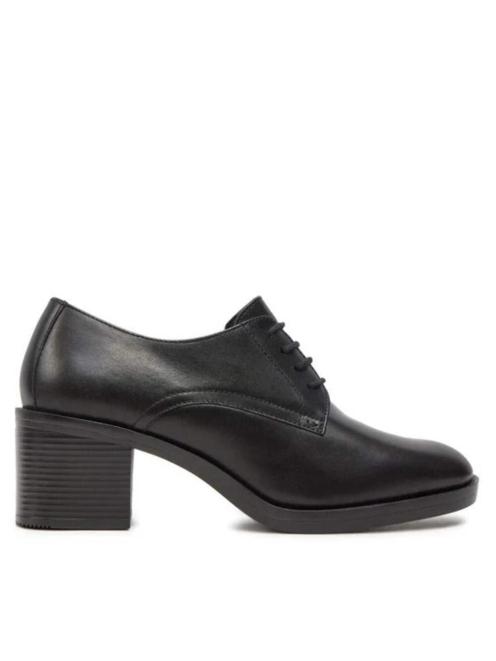 Geox D Serilda 60C, Mocasin Mujer, Black, 39 EU