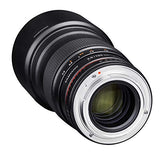 Samyang SY135M-C 135mm f/2.0 ED UMC Teleobjetivo para cámaras Canon EF Digital SLR, Color Negro