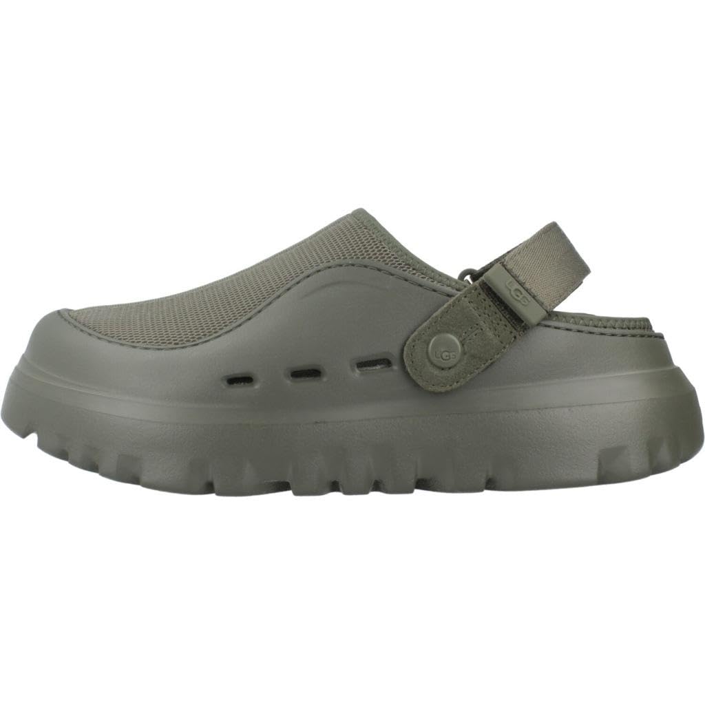 UGG M PEAKMOD, Slippers Hombre, Woodland Green, 43 EU