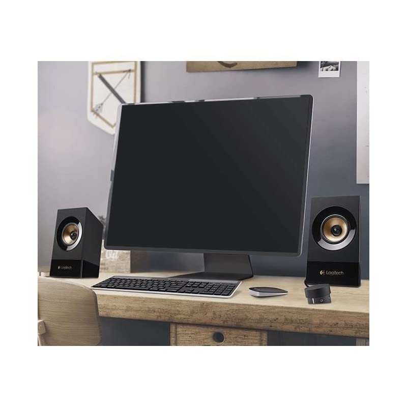 Logitech Z533 2.1 Sistema de Altavoces 2.1 con Subwoofer, Sonido Potente, 120W de Pico, Graves Potentes, Entradas Audio 3,5 mm/RCA, Multidispositivo, Enchufe EU, PC/PS4/Xbox/TV/Smartphone/Tablet