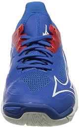 Mizuno Wave Mirage 4, Zapatillas Unisex Adulto, Frenchblue/White/Ired, 38.5 EU