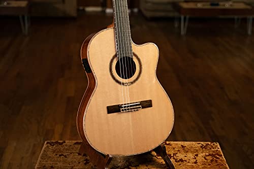 Guitarra acústico-eléctrica ORTEGA Performer Series 4/4 Slim Neck - + Bolsa, RCE138-T4
