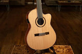 Guitarra acústico-eléctrica ORTEGA Performer Series 4/4 Slim Neck - + Bolsa, RCE138-T4