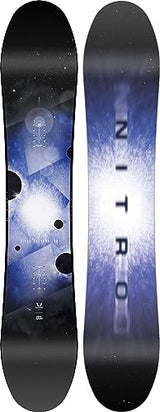 Nitro Tabla de Snowboard para Hombre SANTOKU BRD '24, All-Terrain Twin, Camber, Corte Lateral de Doble degresivo