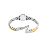 Michael Kors Reloj Lexington para Mujer, Movimiento de Cuarzo de Tres Agujas de 19 mm con Correa de Acero Inoxidable o Piel, Plata y Oro, 19 mm