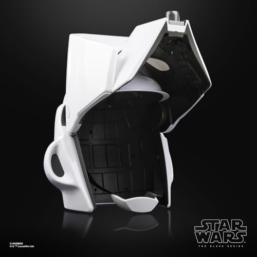 Star Wars The Black Series - Casco electrónico premium de soldado explorador Retorno del Jedi - Artículo para juego de rol de adultos