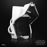Star Wars The Black Series - Casco electrónico premium de soldado explorador Retorno del Jedi - Artículo para juego de rol de adultos