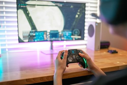 Turtle Beach Stealth Ultra Controlador de Juegos Inalámbrico con Base de Carga Rápida, Gatillos Ajustables y Pantalla de Comando para Xbox Series X|S, Xbox One y PC [con Licencia Oficial para Xbox]
