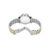 Michael Kors Reloj Bryant para Mujer, Movimiento cronógrafo de Cuarzo de 35 mm con Correa de Acero Inoxidable, 35 mm, Plateado y Dorado